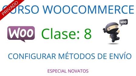 configuración de los métodos de envío