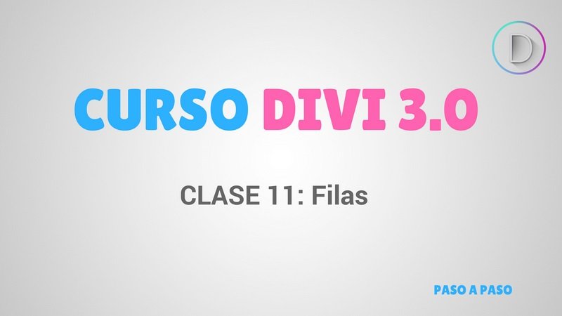 filas plantilla divi wordpress