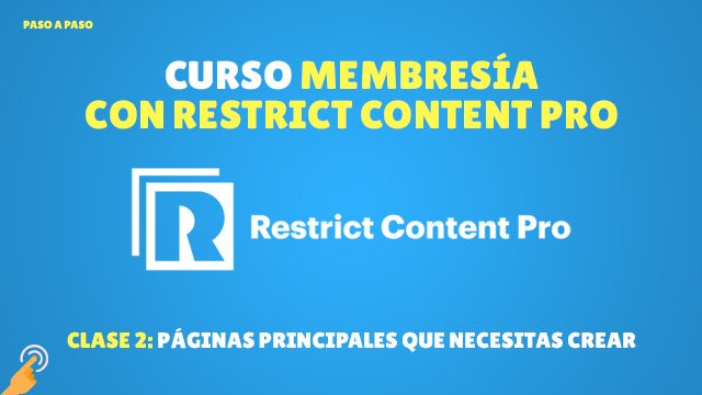 Páginas principales que debes crear en un sitio de membresías