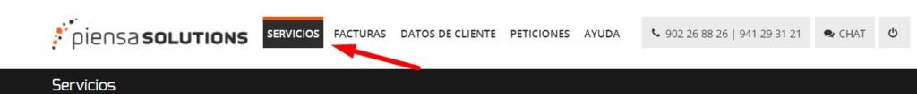 acceder a servicios