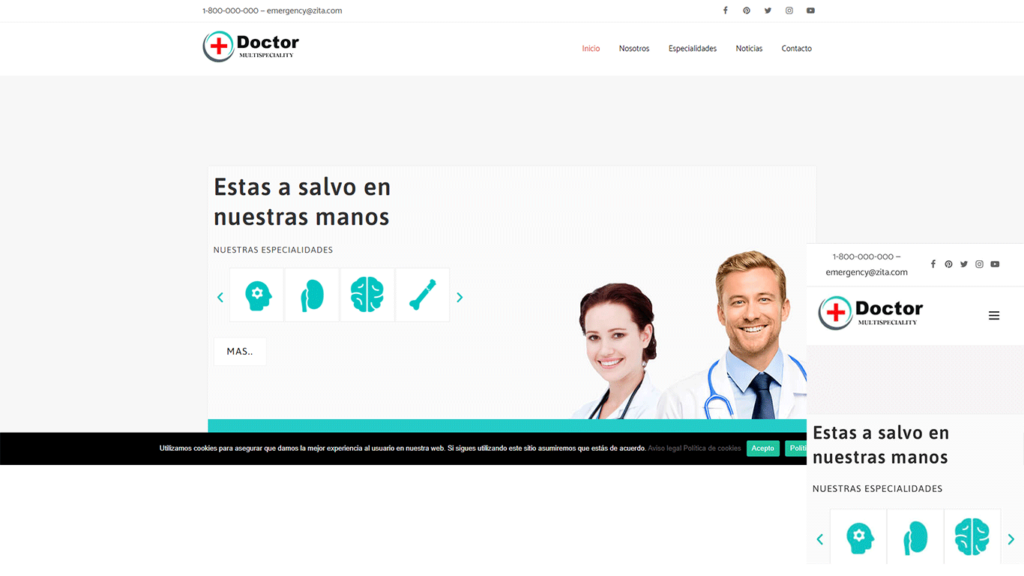 web para clínicas